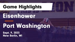 Eisenhower  vs Port Washington Game Highlights - Sept. 9, 2023