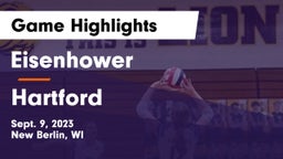 Eisenhower  vs Hartford Game Highlights - Sept. 9, 2023