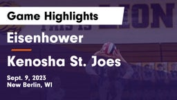 Eisenhower  vs Kenosha St. Joes Game Highlights - Sept. 9, 2023