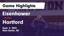 Eisenhower  vs Hartford  Game Highlights - Sept. 9, 2023