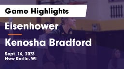 Eisenhower  vs Kenosha Bradford Game Highlights - Sept. 16, 2023