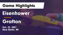 Eisenhower  vs Grafton  Game Highlights - Oct. 23, 2021
