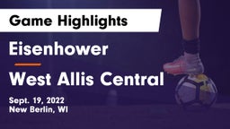 Eisenhower  vs West Allis Central  Game Highlights - Sept. 19, 2022