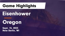 Eisenhower  vs Oregon  Game Highlights - Sept. 15, 2023