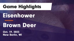 Eisenhower  vs Brown Deer  Game Highlights - Oct. 19, 2023