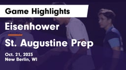 Eisenhower  vs St. Augustine Prep  Game Highlights - Oct. 21, 2023