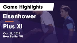 Eisenhower  vs Pius XI  Game Highlights - Oct. 28, 2023
