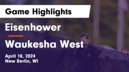 Eisenhower  vs Waukesha West  Game Highlights - April 18, 2024