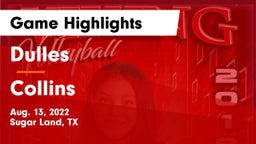 Dulles  vs Collins Game Highlights - Aug. 13, 2022