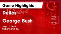 Dulles  vs George Bush Game Highlights - Sept. 7, 2022