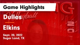 Dulles  vs Elkins  Game Highlights - Sept. 20, 2022