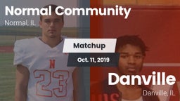 Matchup: Normal Community vs. Danville  2019