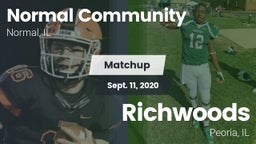 Matchup: Normal Community vs. Richwoods  2020