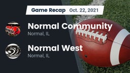 Recap: Normal Community  vs. Normal West  2021