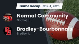 Recap: Normal Community  vs. Bradley-Bourbonnais  2023