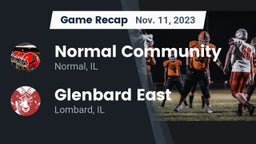 Recap: Normal Community  vs. Glenbard East  2023