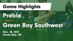 Preble  vs Green Bay Southwest  Game Highlights - Dec. 10, 2021