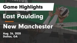 East Paulding  vs New Manchester  Game Highlights - Aug. 26, 2020