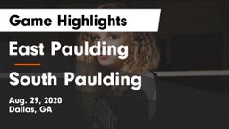 East Paulding  vs South Paulding  Game Highlights - Aug. 29, 2020