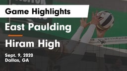 East Paulding  vs Hiram High Game Highlights - Sept. 9, 2020
