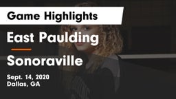 East Paulding  vs Sonoraville  Game Highlights - Sept. 14, 2020