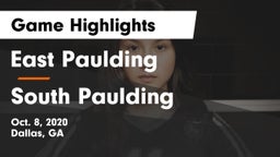 East Paulding  vs South Paulding  Game Highlights - Oct. 8, 2020