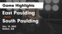 East Paulding  vs South Paulding  Game Highlights - Oct. 13, 2022