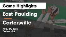 East Paulding  vs Cartersville  Game Highlights - Aug. 24, 2023