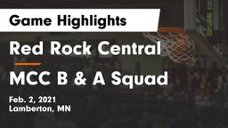 Red Rock Central  vs MCC B & A Squad Game Highlights - Feb. 2, 2021