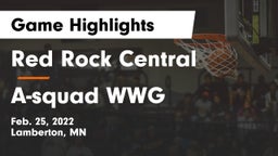 Red Rock Central  vs A-squad WWG Game Highlights - Feb. 25, 2022