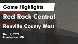 Red Rock Central  vs Renville County West  Game Highlights - Dec. 6, 2021