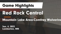 Red Rock Central  vs Mountain Lake Area-Comfrey Wolverines Game Highlights - Jan. 4, 2022