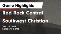 Red Rock Central  vs Southwest Christian  Game Highlights - Jan. 21, 2022