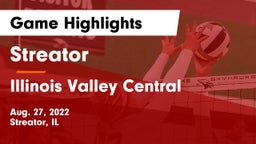 Streator  vs Illinois Valley Central  Game Highlights - Aug. 27, 2022