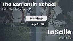 Matchup: The Benjamin School vs. LaSalle  2016