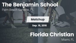 Matchup: The Benjamin School vs. Florida Christian  2016