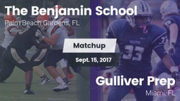 Matchup: The Benjamin School vs. Gulliver Prep  2017