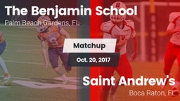 Matchup: The Benjamin School vs. Saint Andrew's  2017