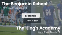 Matchup: The Benjamin School vs. The King's Academy 2017
