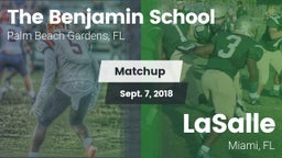 Matchup: The Benjamin School vs. LaSalle  2018
