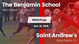 Matchup: The Benjamin School vs. Saint Andrew's  2018
