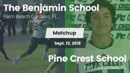 Matchup: The Benjamin School vs. Pine Crest School 2019