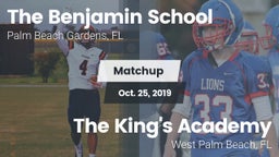 Matchup: The Benjamin School vs. The King's Academy 2019