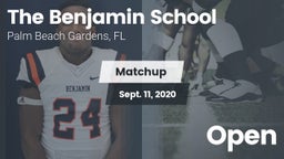 Matchup: The Benjamin School vs. Open 2020