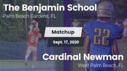 Matchup: The Benjamin School vs. Cardinal Newman   2020