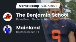 Recap: The Benjamin School vs. Mainland  2021