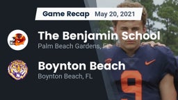 Recap: The Benjamin School vs. Boynton Beach  2021