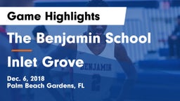 The Benjamin School vs Inlet Grove  Game Highlights - Dec. 6, 2018
