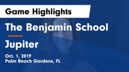 The Benjamin School vs Jupiter Game Highlights - Oct. 1, 2019
