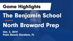 The Benjamin School vs North Broward Prep Game Highlights - Oct. 3, 2019